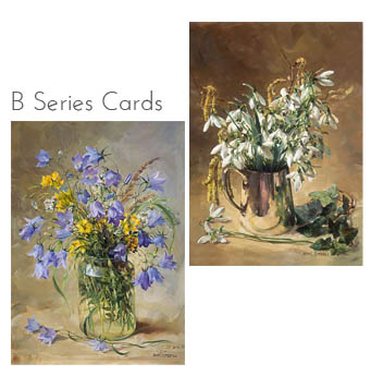 New B Series Flower Cards 2018
