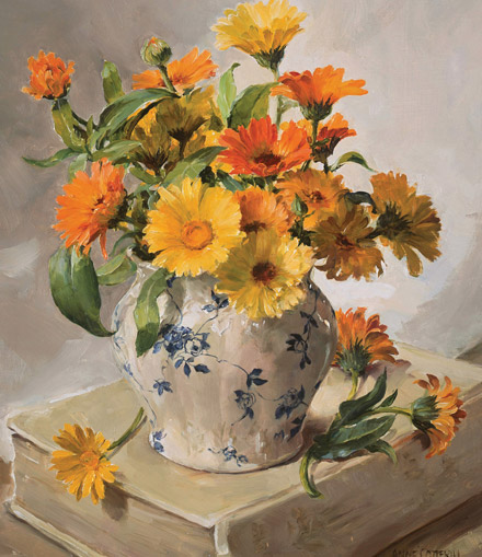 Marigolds - limited edition giclee print
