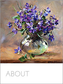 About Anne Cotterill Flower Paintings