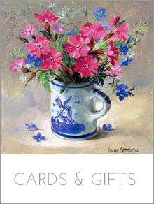 Flowers Cards and Gifts reproduced from the beautiful oil paintings of Anne Cotterill